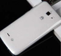 Силиконов гръб ТПУ ултра тънък за Huawei Ascend G730 кристално прозрачен